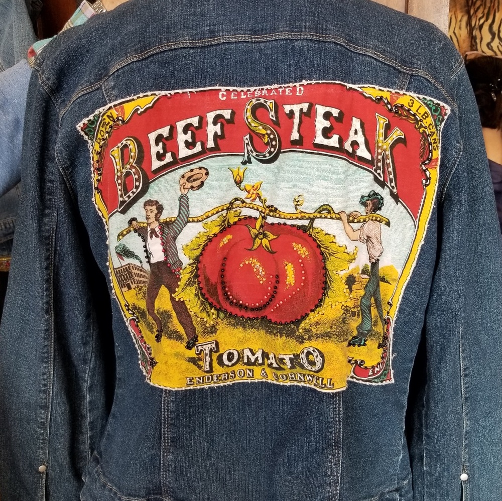 Embroided Jean jacket